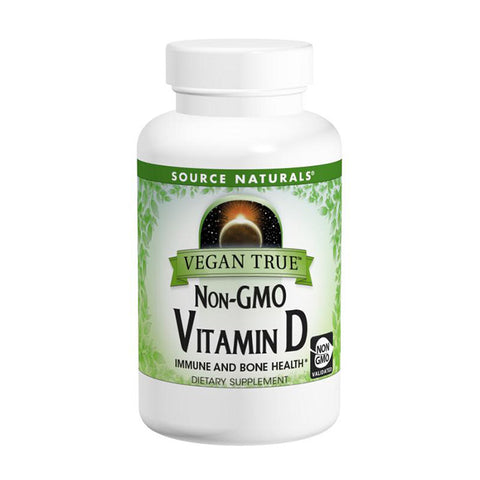 Vegan True® Non-GMO Vitamin D 1000 IU